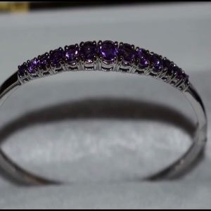 Amethyst bracelet